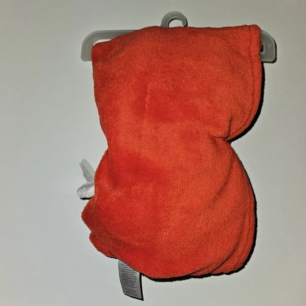 Santa Claus Rudolph the Red Nosed Reindeer Fleece Baby Blanket 30x40 Red NEW